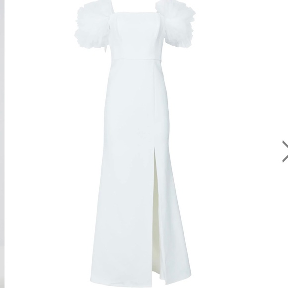 THEODORA OFF-THE-SHOULDER EVENING DRESS - Picture 4 of 11